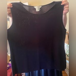Misook Black Tank size 2XL